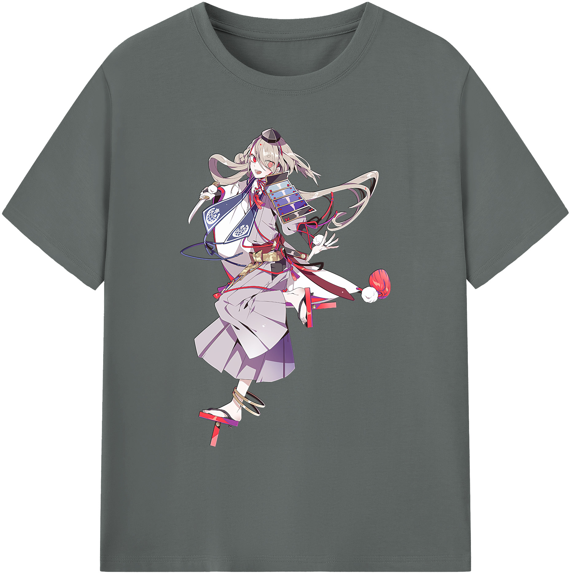 （画像用） 刀剣乱舞 Touken Ranbu 綿100％ メンズ半袖Tシャツ｜肌触りやわらか＆通気性